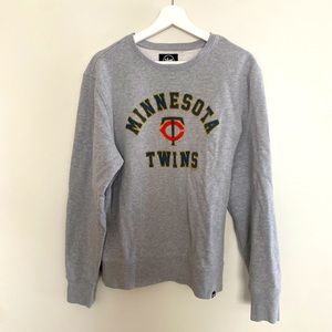 Minnesota Twins MLB Crew Neck Gray Sweatshirt